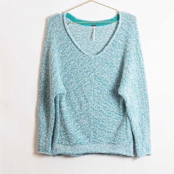 Free People Bright Lights V-Neck Sweater - Picture 2 of 6